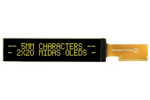MIDAS DISPLAYS MCOT22005A1V-EYM