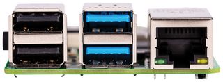 RPI4-MODBP-4GB - Einplatinencomputer, Raspberry Pi 4 Model B, BCM2711 SoC, 4GB DDR4 RAM, USB 3.0, PoE-fähig