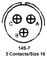 AMPHENOL INDUSTRIAL MS3106E14S-7PX