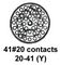 CINCH CONNECTIVITY SOLUTIONS BACC63CC20-41P6