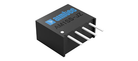 Isolierte DC/DC-Wandler (1 W) der Baureihe AM1S-Z zur Durchsteckmontage