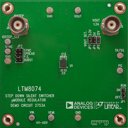 Board-Bild des DC2753A